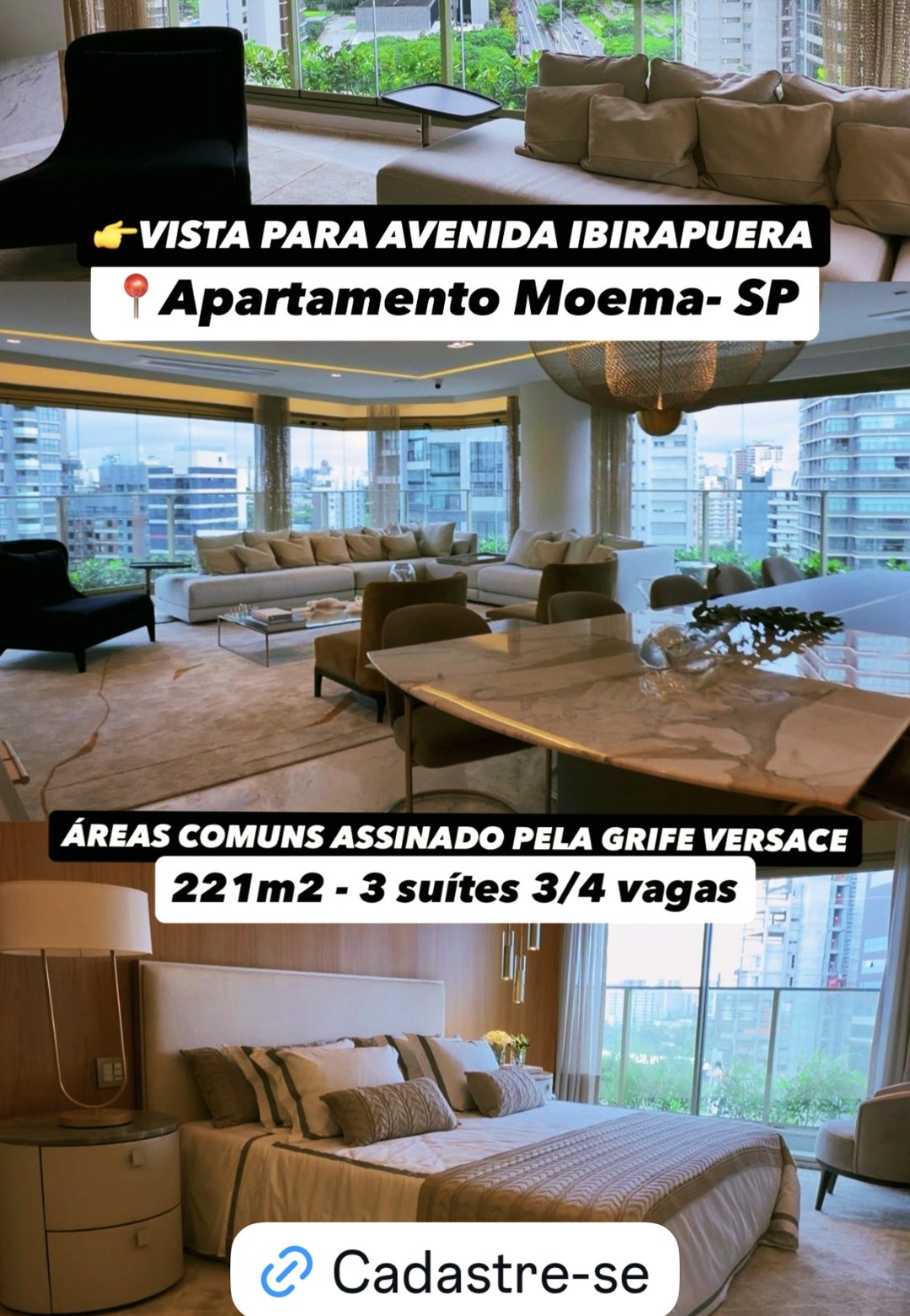 Colagem com tarjas